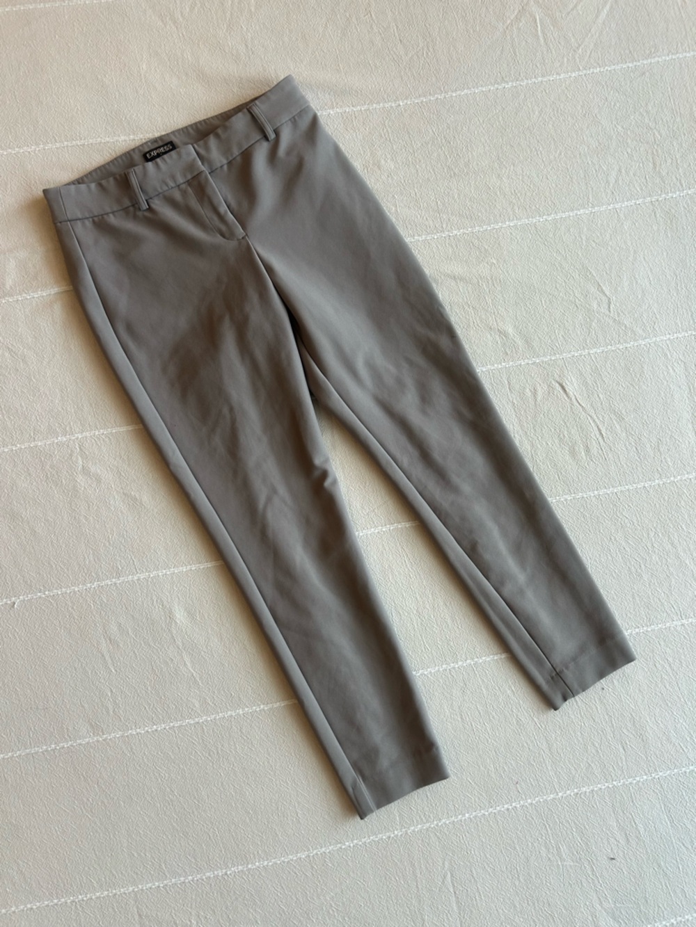 Express Women’s Slim Chinos in Gray